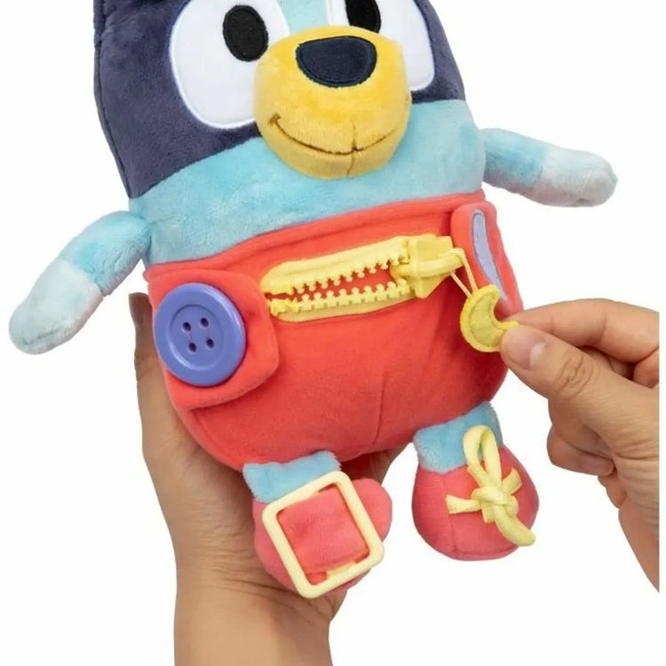 Fluffy toy Bluey Blue rouge Plastic Bluey
