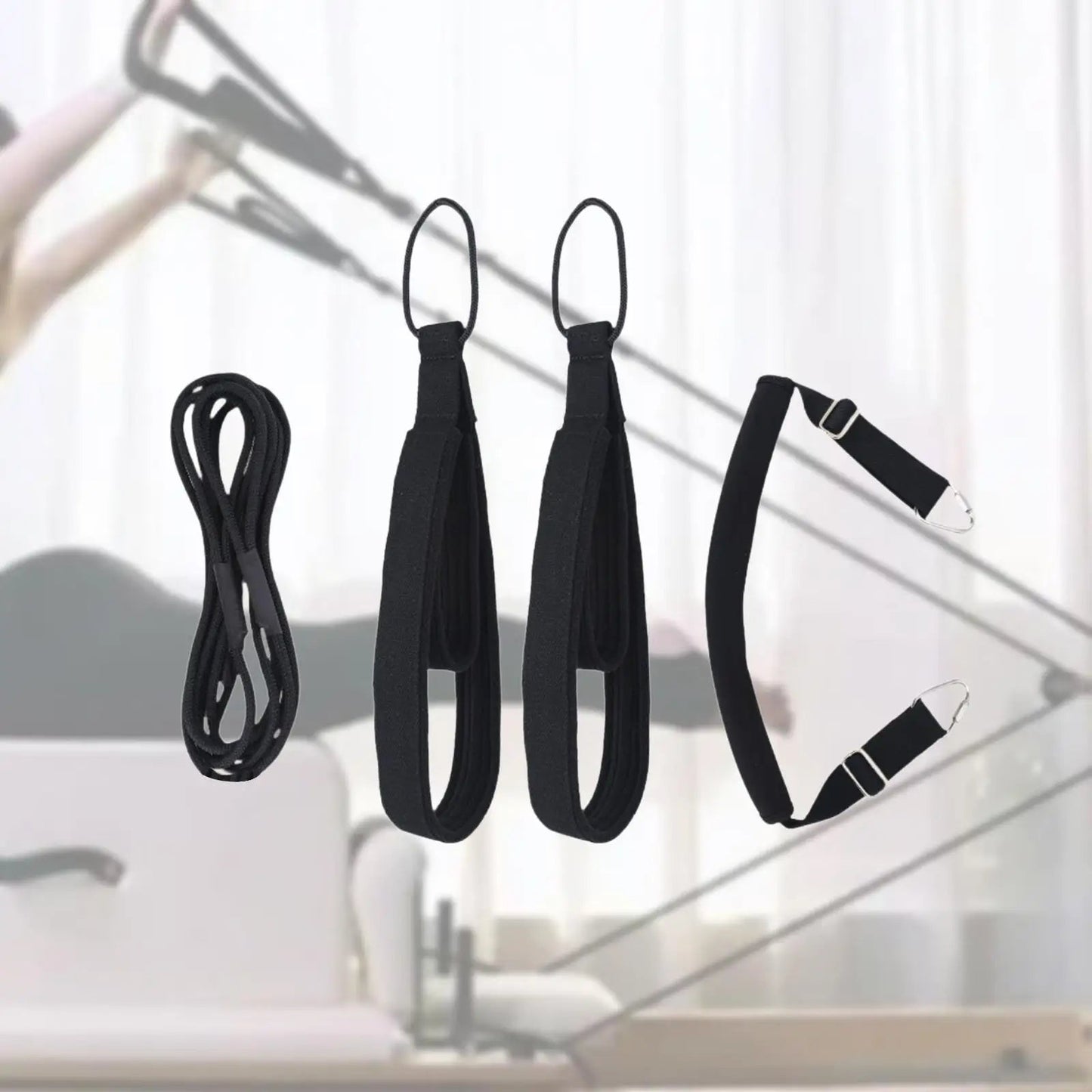 Pilates Double Loop Straps for Home Gym OBA