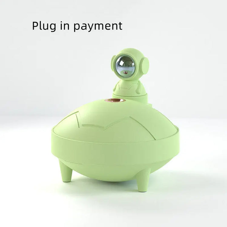 Grön astronaut lampa luftfuktare i modern design för hemmet från Dropshipman