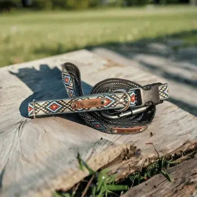 Designer's Whimsical Charm Handmade Dog Collar for Medium dogs Finnigan's Play Pen