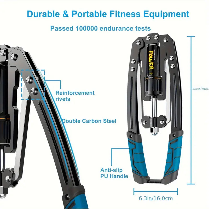 1pc Adjustable Arm Exerciser Chest Expander(Blue) TM