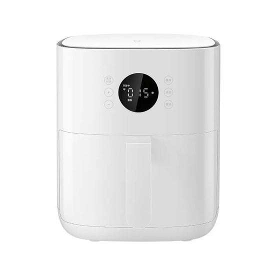 Vit air fryer 4.5 liter med digital display och modern design för kök från Dropshipman