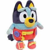 Fluffy toy Bluey Blue rouge Plastic Bluey