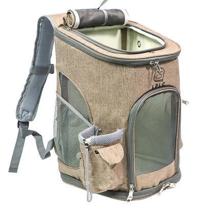 Cats and dogs Carrier Backpack Woof & Meow