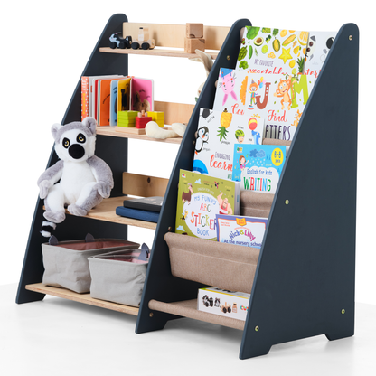 2in1 Montessori-Regal für Kleinkinder – Bücher & Spielzeug Goodevas Deutschland