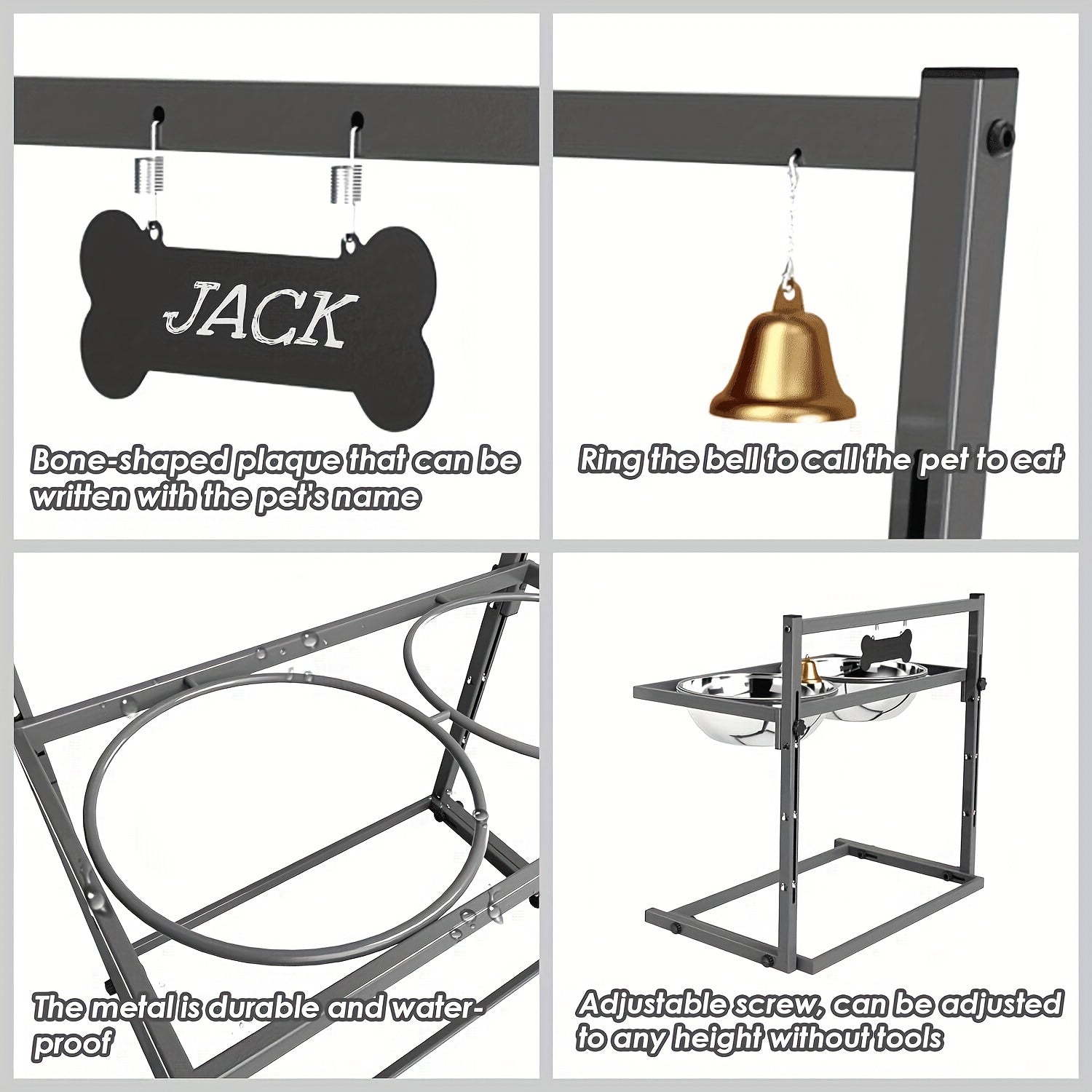 Elevated Dog Bowls for Large Dogs TM