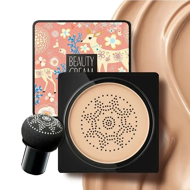 Mushroom Head Cushion BB Foundation for Flawless Coverage and Lasting Moisture-0