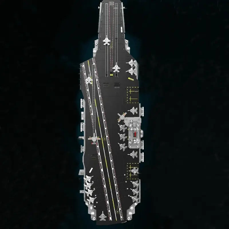 Aircraft Carrier 1:250 7017pcs MySite