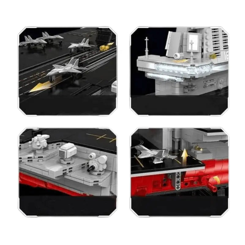Aircraft Carrier 1:250 7017pcs MySite