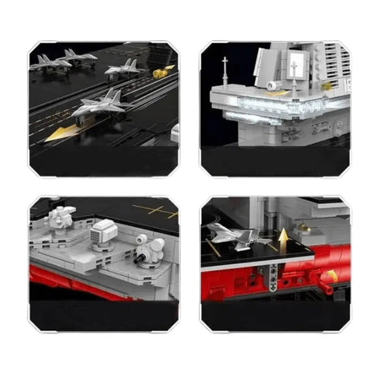 Aircraft Carrier 1:250 7017pcs MySite