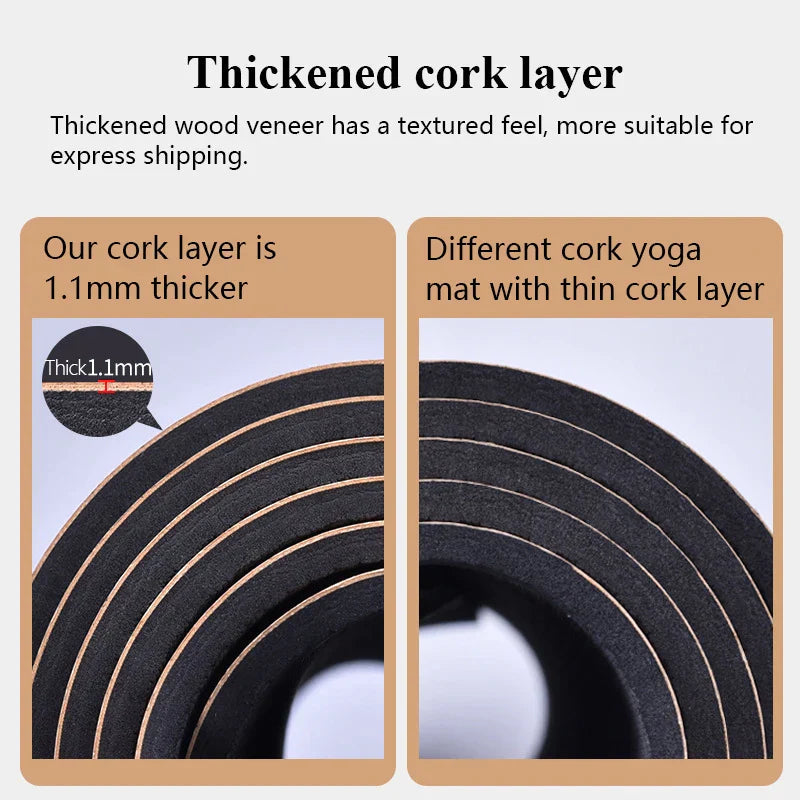 High Elastic Natural Rubber Yoga Mat OBA