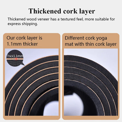 High Elastic Natural Rubber Yoga Mat OBA