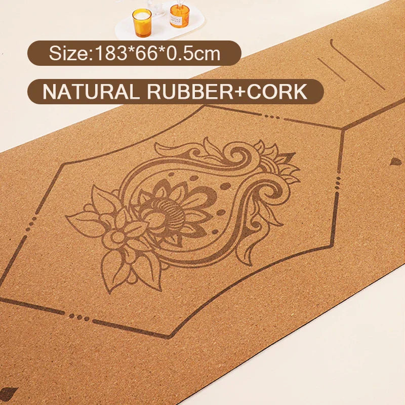 High Elastic Natural Rubber Yoga Mat OBA