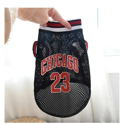 Mesh Breathable Dog Jersey T-Shirts Large Dogs Cashymart