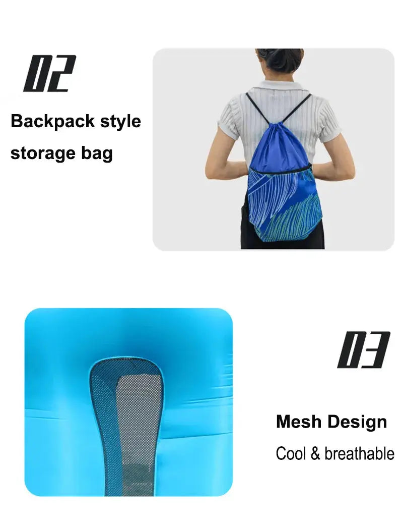 Portable Inflatable Sofa Bed - Outdoor Lazy Chair, Waterproof Lounger-4