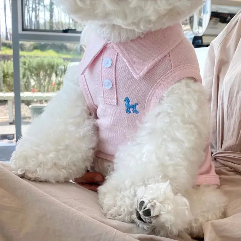 Summer Dog Polo Shirt for Small Dogs Cashymart
