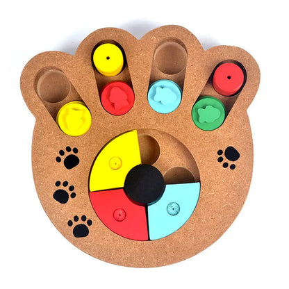 Wooden Puzzle Toy for Dogs Cashymart