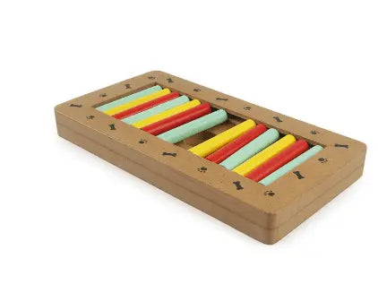 Wooden Puzzle Toy for Dogs Cashymart