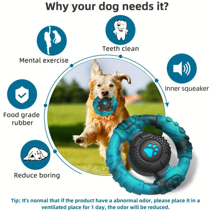 Steering Wheel Dog Chew Toy for Medium Dogs TM