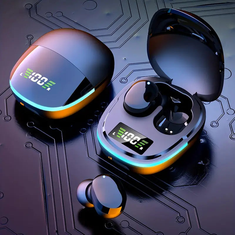 GamePro Touch Wireless Earbuds with LED Display - Sports Edition TM