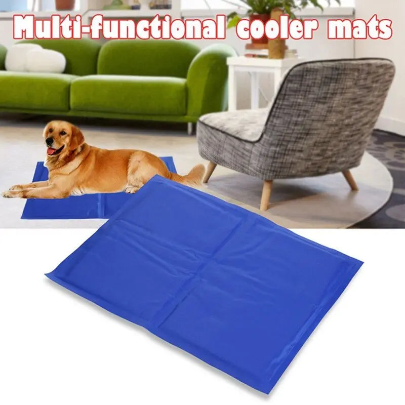 Dog Mat Cooling Summer Pad Mat For Dogs Cat Blanket Breathable Pet Dog Bed Washable For Small Medium Large Dogs Car Vimost Shop
