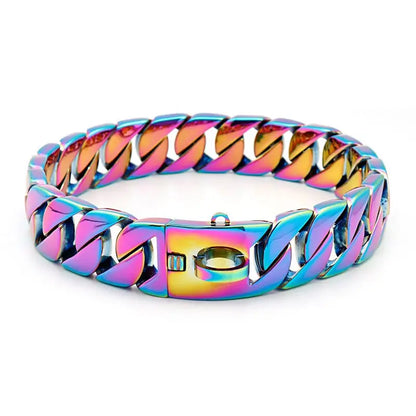 Cuban Chain Dogs Collar HemBarnHusdjur