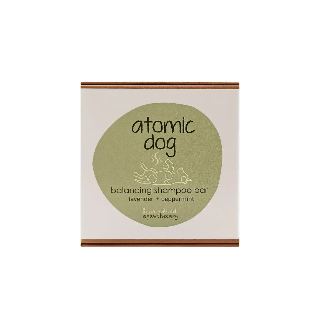 Atomic Dog Balancing Shampoo Bar For Dogs Bear and Kind Apawthecary