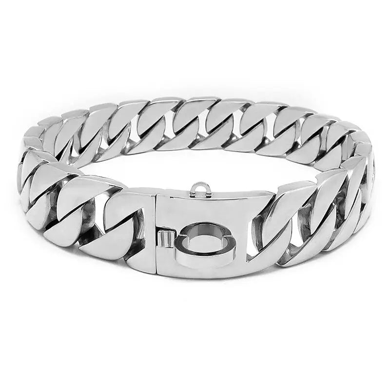 Cuban Chain Dogs Collar HemBarnHusdjur