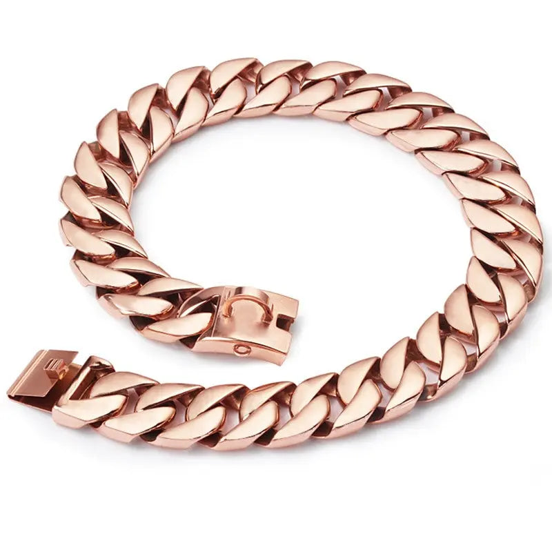 Cuban Chain Dogs Collar HemBarnHusdjur