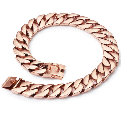Cuban Chain Dogs Collar HemBarnHusdjur