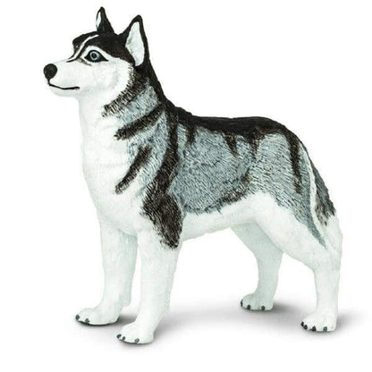 Figura de borracha - Husky Siberiano Brincatoys
