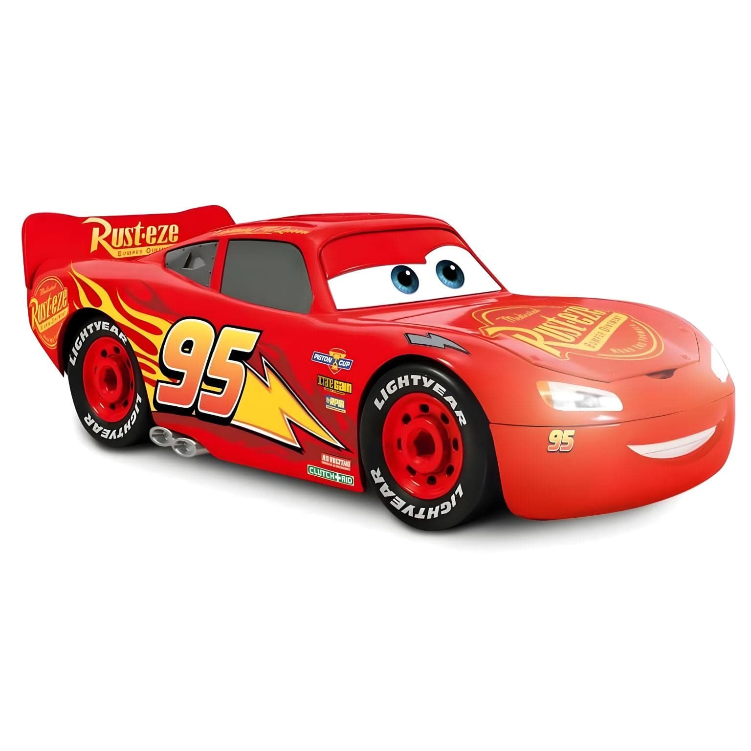 Kit construção Lightning McQueen com luz e som Cars