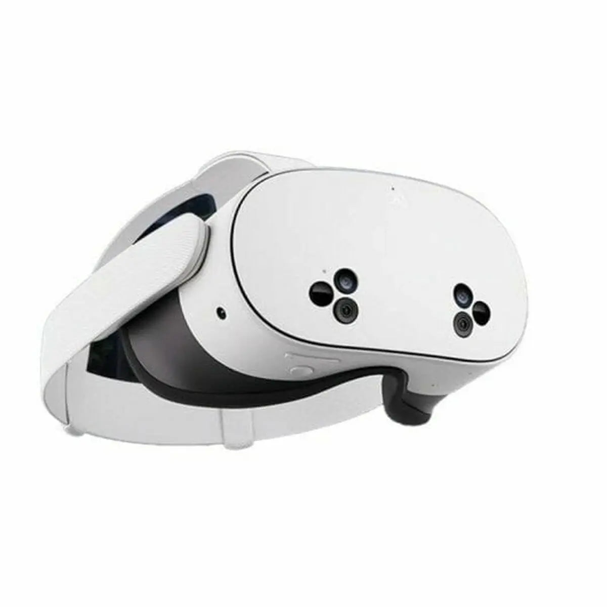 Meta Quest 3 S VR-glasögon i vitt med justerbar rem för uppslukande virtuell verklighet