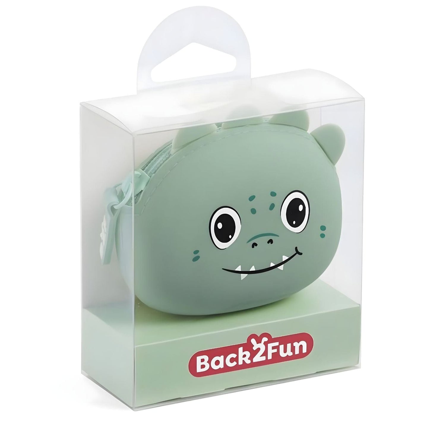 Porta Moedas silicone Dinossauro Brincatoys