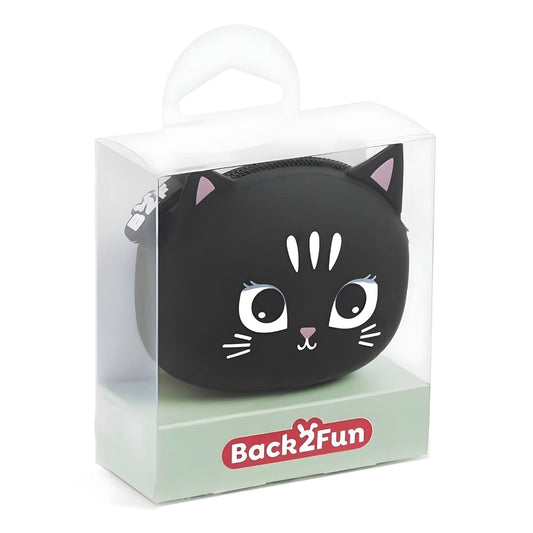 Porta Moedas silicone Gato Brincatoys