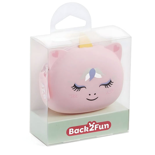 Porta Moedas silicone Unicórnio Brincatoys