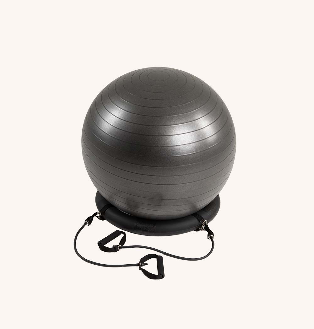 Pilates ball with Resistance Bands Swedish Posture
