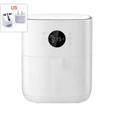 Vit air fryer 4.5 liter från Dropshipman med digital display och kompakt design